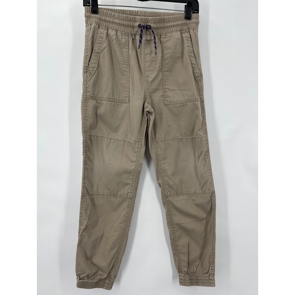 GapKids Boys Khaki Hybrid Jogger Pants Tan Size L 10 Husky 545230-00